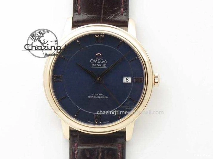 0319 Planet Ocean Master Chronometer 600M 45.5mm SS SCF 1:1 Best Edition Blue Bezel Blue Dial on SS Bracelet A9900 Super Clone Lightweight 7676